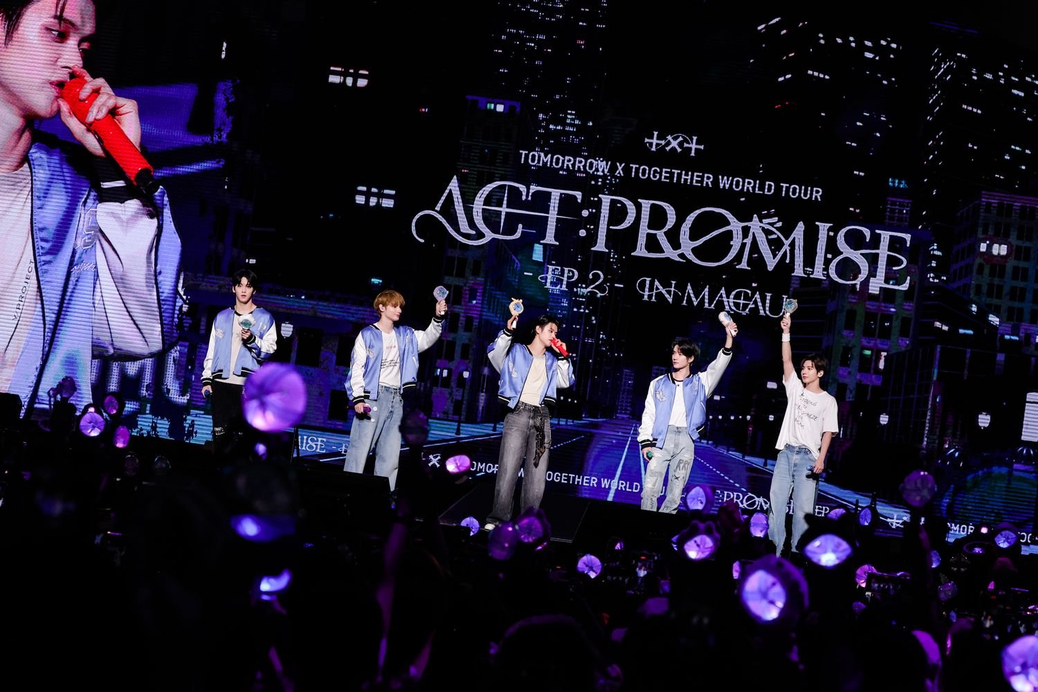グローバルに活躍する韓国の5人組 TOMORROW X TOGETHER マカオを